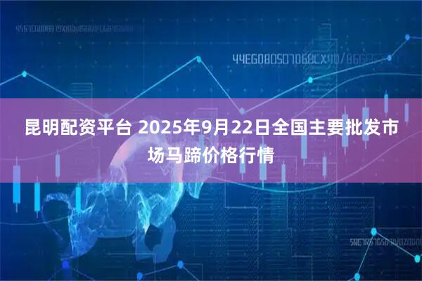 昆明配资平台 2025年9月22日全国主要批发市场马蹄价格行情